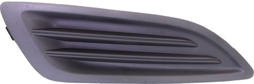 Garage-Pro Fog Light Cover Compatible with 2014-2019 Ford Fiesta Textured S/Titanium/(SE Hatchback)/Sedan Passenger Side