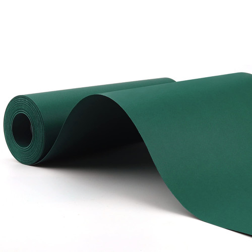 Lainrrew Kraft Paper Roll, Recycled Craft Paper Roll Wrapping Paper for Gift Wrapping, Packing, Shipping, Table Runner, Floor Covering, Arts and Crafts, 12" x 100Ft (green)