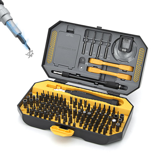 ironcube Precision Screwdriver Set, Laptop Tool Kit, 145 in 1 Professional Computer Screwdrivers Repair Kit with T5 T6 Torx Screwdriver for Eyeglass, Phone, Watch, Switch, Rc Car, Toys