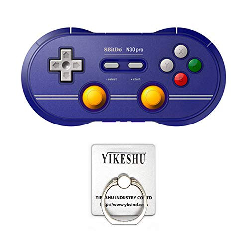8Bitdo N30 Pro 2 Game Controller with Joysticks Rumble Vibration USB-C Cable Gamepad for Windows, Mac OS, Android, Steam and More (PP)