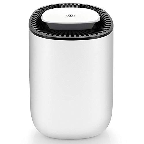 Hysure Quiet and Portable Dehumidifier Electric, Deshumidificador, Home Dehumidifier for Bathroom, Crawl Space, Bedroom, RV, Baby Room(600ml)