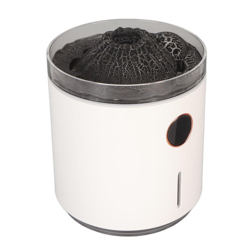 Intelligent Multifunctional Aromatherapy Mist Diffuser - Timing Atomizing Flame Humidifier - Enhance Your Bedroom and Living Room with Soothing Aromatherapy Experience (Black)