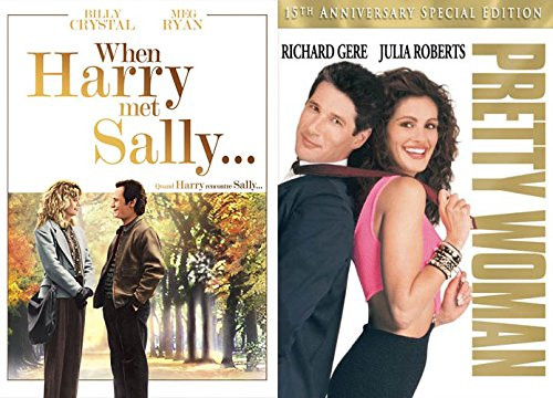 BRINGING THE LAUGHS AND THE CRIES Julia Roberts and Meg Ryan - When Harry Met Sally & Pretty Woman DVD Double Feature
