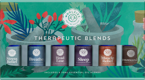 Woolzies Essential oil gift set of 6 Therapeutic essential oils, blend of essential oils