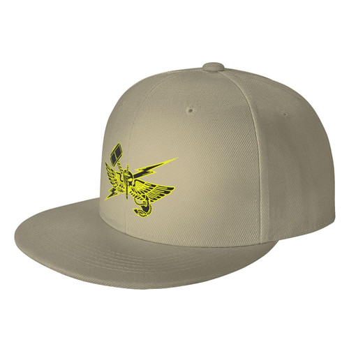 JPFFKXYH 1st ANGLICO Unisex Flat Brim Visor Baseball Cap Adjustable Snapback Baseball Caps Dad Hats Natural