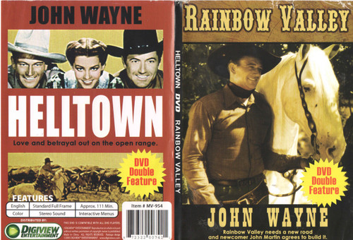 Helltown/Rainbow Valley *Double Feature* All Regions DVD