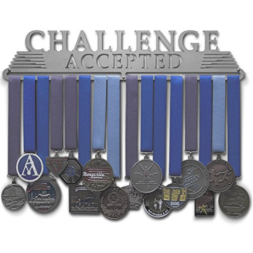 Allied Medal Hangers - Challenge Accepted (18" Wide with 1 Hang bar)