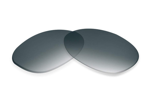 Replacement Sunglass Lenses Compatible for Ray-Ban RB3131 56mm (Non-Polarized SFx Edge Black Gradient Hardcoat Pair)