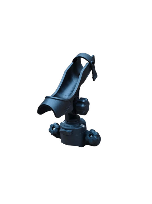 Baitcaster/Spinning Rod Holder with 45 Degree Gunnel Track Mount / Lund Sport Track Rod Holder /G3 Rod Holder--45 Degree Track System