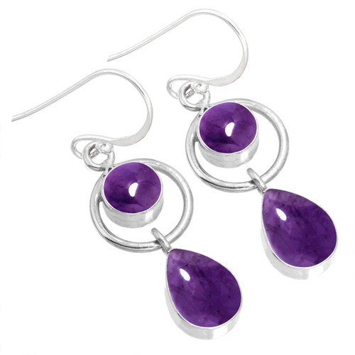 Violet Amethyst Natural 925 Sterling Silver Earring for Women Gemstone Drop Dangle Handmade Silver Earring Easter Gift Cocktail Jewelry Violet Amethyst Natural 925 Sterling Silver Earring for Women Gemstone Drop Dangle Handmade Silver Earring Easter Gift Cocktail Jewelry