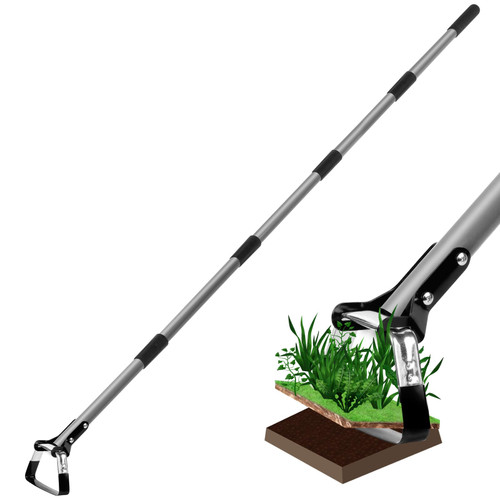 Action Hoe for Weeding Stirrup Hoe Tools for Garden Hula-Ho with Adjustable 72 Inch Scuffle Loop Hoe Gardening Weeder Cultivator, Sharp Durable Metal Handle Weeding Rake with Cushioned Grip Action Hoe for Weeding Stirrup Hoe Tools for Garden Hula-Ho with Adjustable 72 Inch Scuffle Loop Hoe Gardening Weeder Cultivator, Sharp Durable Metal Handle Weeding Rake with Cushioned Grip