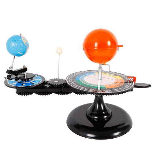 Sun Earth Moon Orbital Model Kit,Solar System Sun Earth Moon Orbital Planetarium Model DIY for Astronomy Teaching & Children's Cognition