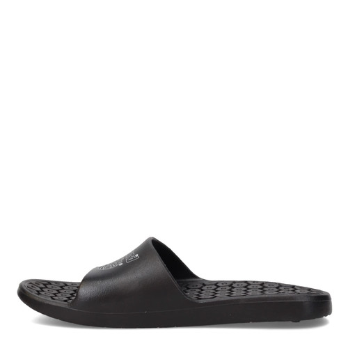Unisex Sandal Anti-Fatigue Technology Slide, Black: Black Silver, 11 US Men Unisex Sandal Anti-Fatigue Technology Slide, Black: Black Silver, 11 US Men