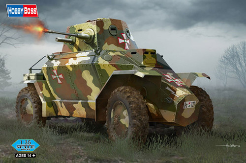 83866" Hungarian 39M Csaba Armored Car Plastic Model Kit, 1:35 Scale