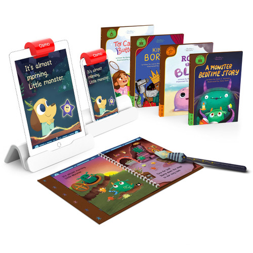 - Reading Adventure-Advanced Reader Kit for iPad & iPhone + Access to 4 More Books - Ages 5-7 - Builds Reading Proficiency, Phonics, Fluency, Comprehension & Sight Words Base IncludedUS ONLY