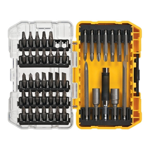 For DEWALT Screwdriver Bit Set with Tough for Case, 45-Piece DW2166, Grey Silver Screwdriving Set With Tough for Case