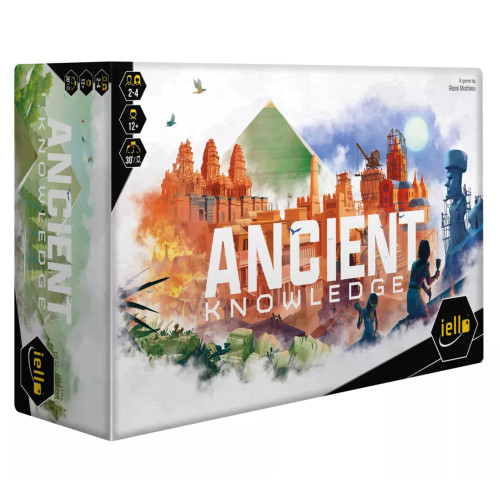 : Ancient Knowledge - Strategy Card Game, Tableau Building, Ages 12+, 2-4 Players, 30 Min Per Player