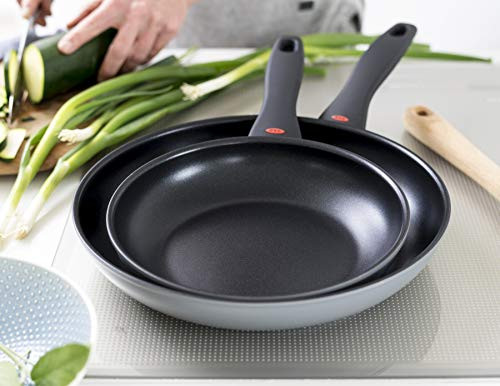 OXO Cookware CC001332-001 SoftWorks Open Frypan Set, 8 & 10", Grey