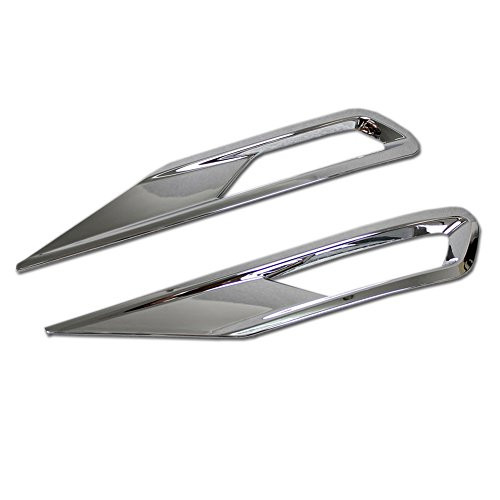 Rqing For VolVo New XC60 2018 2019 Chrome Front Fog Light Cover Trims