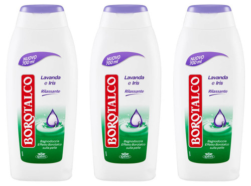 : "Lavanda e Iris Relaxing Bath&Shower, Lavender & Iris Scent - 23.6 Fluid Ounces (700ml) Bottles (Pack of 3) [ Italian Import ]