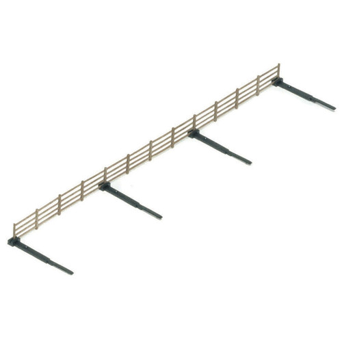 Hornby R537 OO Gauge Lineside Fencing, Model Train Accessories for Adding Scenery, Dioramas, Woodland, Buildings and More to 00 Gauge Model Railway - 1:76 Scale