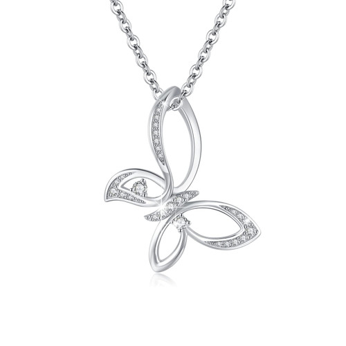 Butterfly Necklace 925 Sterling Silver Butterfly Pendant Necklace Valentines Day Gifts for Girls Women Wife Girlrfriend Butterfly Necklace 925 Sterling Silver Butterfly Pendant Necklace Valentines Day Gifts for Girls Women Wife Girlrfriend