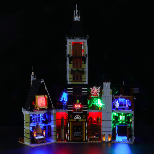 Briksmax Led Lighting Kit for Haunted House - Compatible with Lego 10273 Building Blocks Model- Not Include The Lego Set