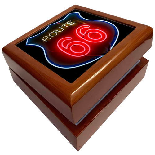Albuquerque, New Mexico, USA, Route 66., Jewelry Box jb-191262-1