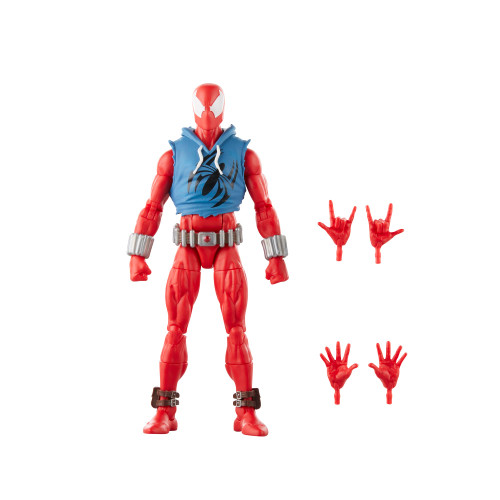 Legends Series Scarlet Spider, Spider-Man Comics Collectible 6-Inch Action Figure Legends Series Scarlet Spider, Spider-Man Comics Collectible 6-Inch Action Figure