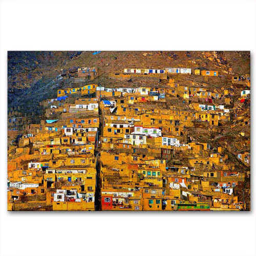 Afghanistan 1000 Pieces Wooden Puzzle for Adults Jigsaw Puzzle Game for Gifts Souvenir