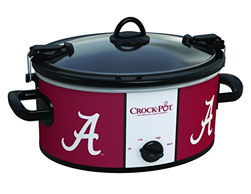 Crock-Pot Alabama Crimson Tide Collegiate 6-Quart Cook & Carry Slow Cooker Crock-Pot Alabama Crimson Tide Collegiate 6-Quart Cook & Carry Slow Cooker