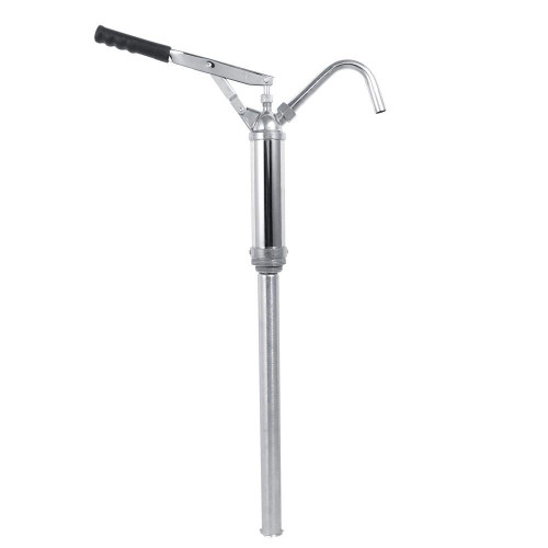 Lever-action Barrel Pump Cast Iron Lever Barrel Pump Transfer Fuel Hand Pump Oil 55 Gallon Drum Tank for Pumping, Kerosene, Engine Oil, Hydraulic Oil etc