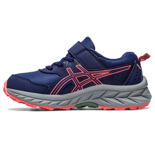 Kid's PRE Venture 9 Pre-School Running Shoes, K13, Indigo Blue/Papaya