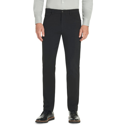 Men's Slim Fit Flex 4-Way Stretch Tech Pant, Black, 34W x 34L