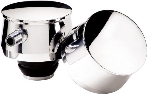 Billet Specialties 20125 Polished Plain Billet Breather for 1" Valve Cover Hole