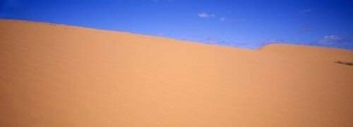 Sand dunes in a desert New South Wales Australia Poster Print, (36 x 13)
