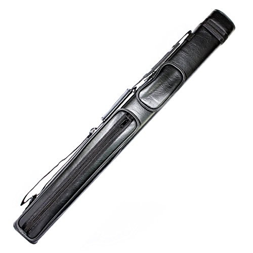Imperial Premier Hard Square Billiard/Pool Cue Hard Carrying Case, Holds 2 Complete 2-Piece Cues (2 Butt/3 Shaft)