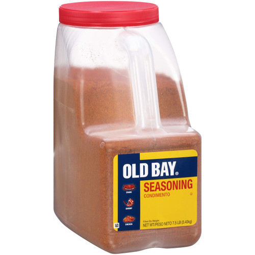 Seasoning, 7.5 lb - One 7.5 Pound Container of All-Purpose Seafood Seasoning, Perfect for Crabs, Shrimp, Chicken, Chowder, Pizza, Fries and More