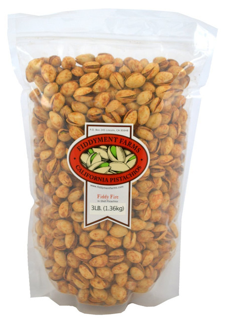3lb Fiddy Fire In-shell Pistachios