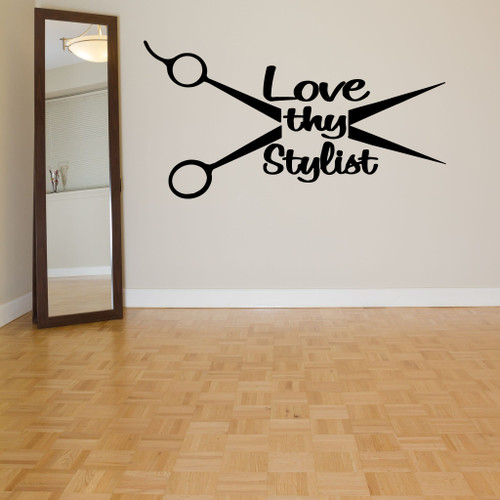 Wall Room Decor Art Vinyl Decal Sticker Mural Hair Beauty Salon Large Big AS451 Wall Room Decor Art Vinyl Decal Sticker Mural Hair Beauty Salon Large Big AS451