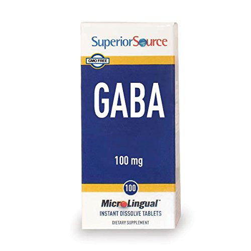 Superior Source Gaba Multivitamins, 100 mg, 100 Count