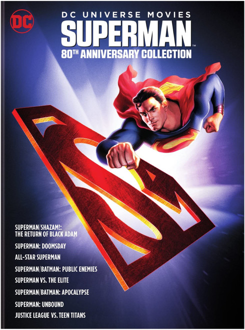 DC Universe Movies Superman 80th Anniversary Collection [DVD]