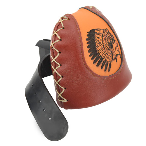 Arrow Quiver, Quick Release System 4 Arrows Brown Leather Material Arrow Quiver Holder Archery Quiver