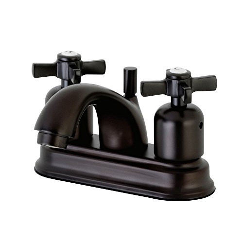 Kingston Brass FB2605ZX Millennium 4-Inch Center set Lavatory Faucet with Retail Pop-Up Oil Rubbed Bronze