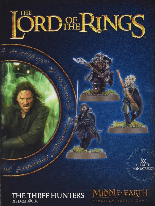 Warhammer Middle Earth - The Three Hunters, Black, (30-44)