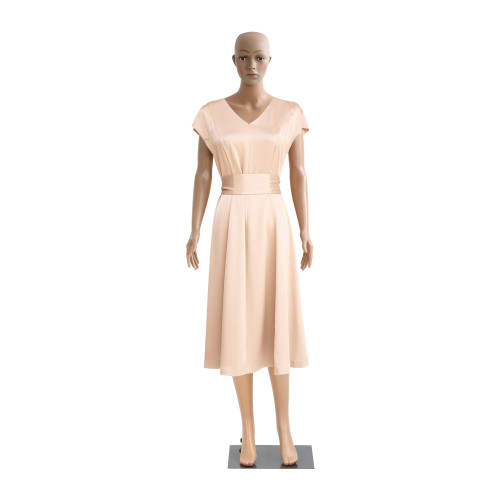 Mannequin Torso Manikin Dress Form 69inch Female Realistic Full Body Display Head Arm Turns with Metal Base Plastic Adult Woman Adjustable Detachable Poseable Model Stand Dummy