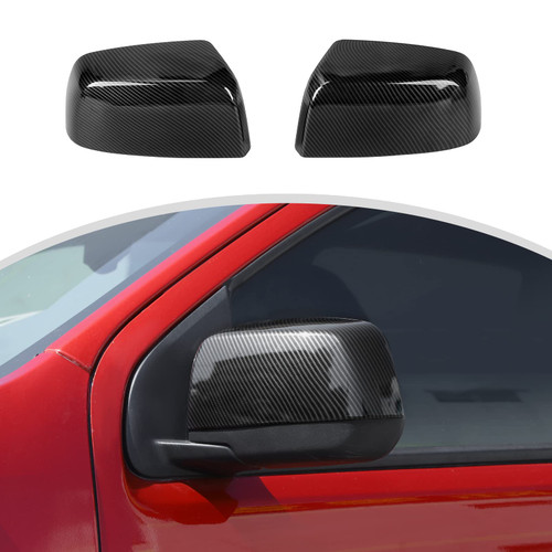 for Colorado Mirror Cover, Rearview Mirrors Side Mirror Cover Decoration Trim Kit Compatible with 2014-2023 Chevrolet Colorado & 2014-2022 GMC Canyon,Carbon Fiber