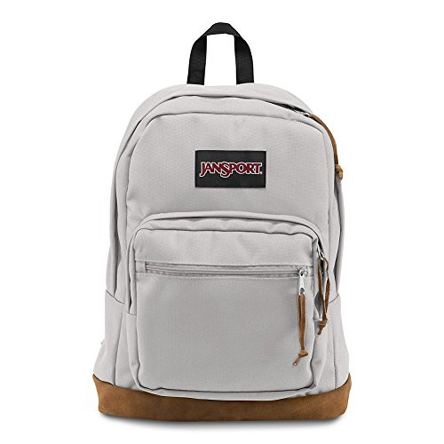 JanSport Right Pack Laptop Backpack - Grey Rabbit