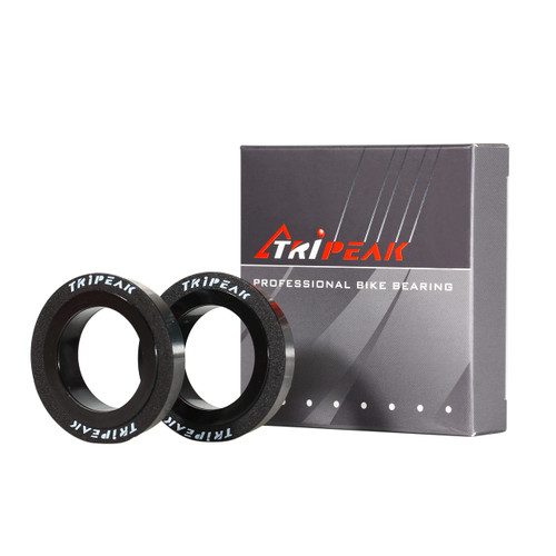 Press-Fit Bottom Bracket for BB90/95 (37mm) with Steel Bearings for 24mm Shimano Hollowtech II Road/MTB Crankset, Compatible w/Trek Frame