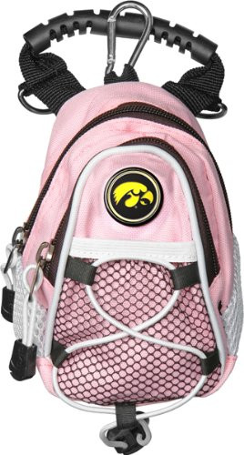 LinksWalker NCAA Iowa Hawkeyes - Mini Day Pack - Pink